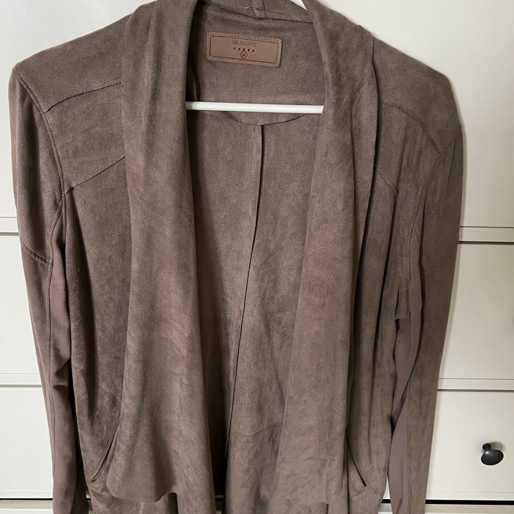 Blank NYC Brown Suede Women's Jacket